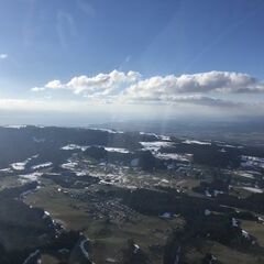 Flugwegposition um 15:01:44: Aufgenommen in der Nähe von Lindau, Deutschland in 1413 Meter